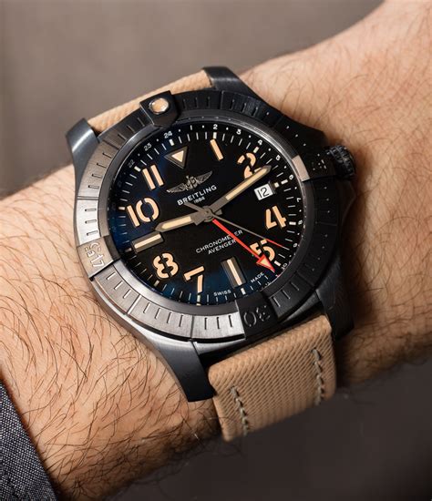 breitling avenger gmt review.